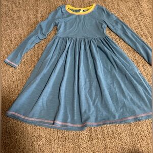 Matilda Jane Blue Dress with Yellow Trim